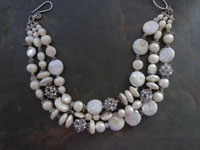 Image of Triple Strand Chunky Necklace