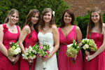 Image of Bride with Bridal Party