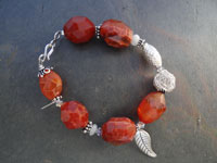 Image of Faceted Carnelian Bracelet