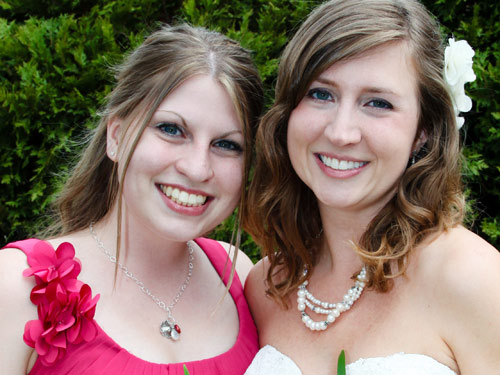 Image of Bride & Matron of Honor