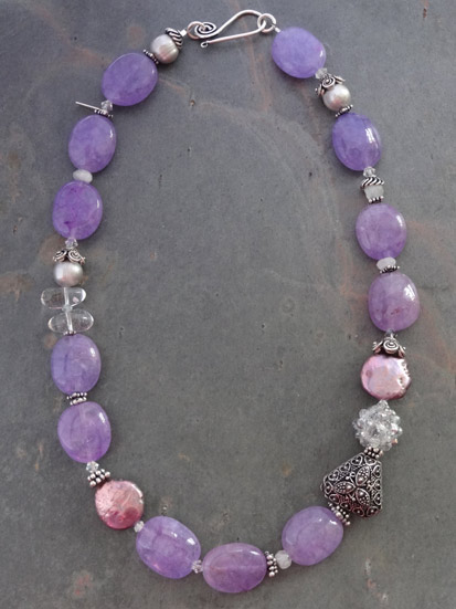 Image of Lavender Quartz Necklace
