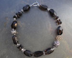 Image of Smoky Quartz Nugget Necklace